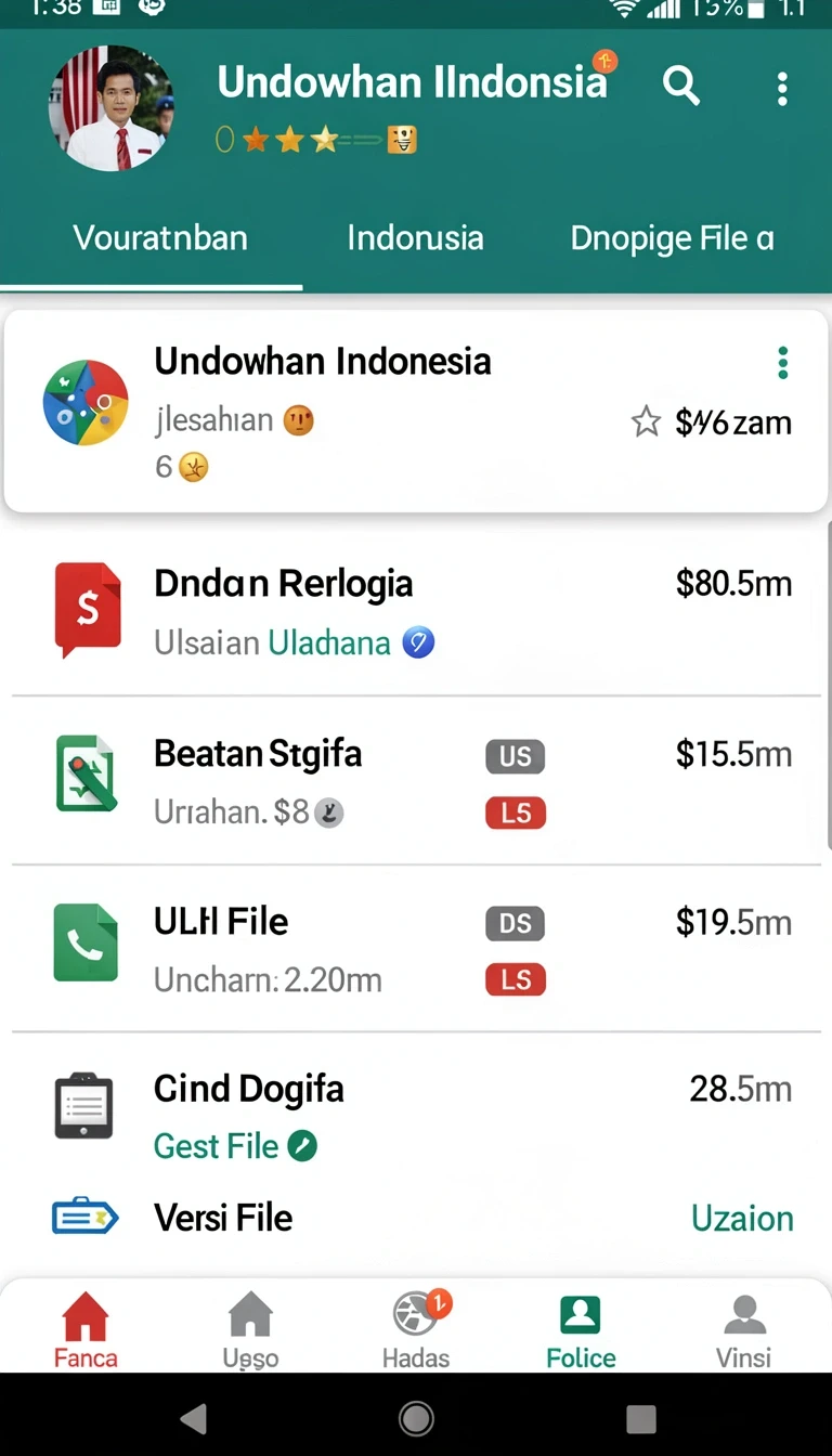 Beragam pilihan permainan menarik dalam aplikasi Download kurniatoto APK untuk Android.