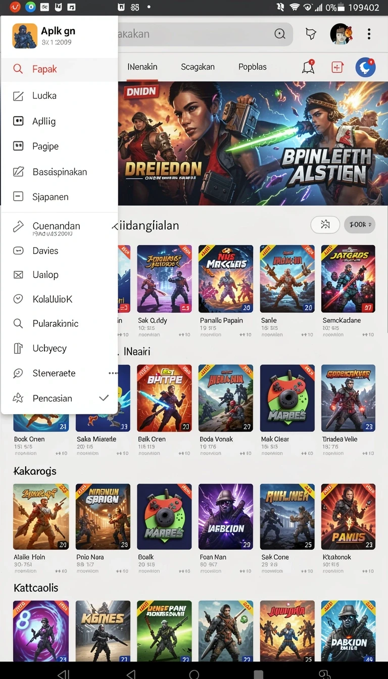 Beragam pilihan permainan menarik dalam aplikasi Info Lengkap Aplikasi filter303 Versi Terbaru.